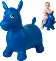 blue soft horse